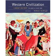 Western Civilization: A Brief History, Volume II: Since 1500 9781305633483