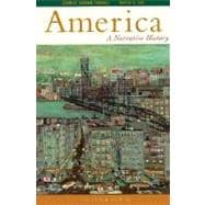 America Vol. 2 : A Narrative History 9780393973495