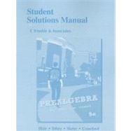 Student Solutions Manual for Prealgebra 9780321773531