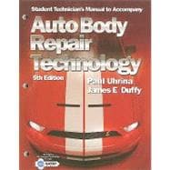 Tech Manual for Duffy's Auto Body Repair Technology, 5th 9781418073541