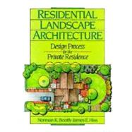 Residential Landscape Architecture : Design Process for the Private Residence