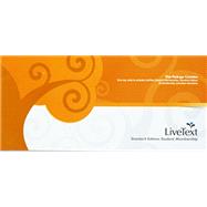 LiveText Standard Student Membership Key Code 9780979663543