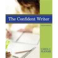 The Confident Writer, 5th Edition 9781133373544