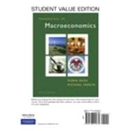 Foundations of Macroeconomics Student Value Edition and MyEconLab Student Access Code Card Package 9780132543545