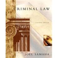 Criminal Law W/ CD - ROM & Infotrac 9780534563585