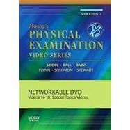 Mosby's Physical Examination Videos: Networkable DVD Videos 16-18: Special Topics Videos 9780323073592