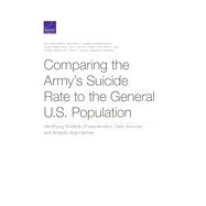 Comparing the Army’s Suicide Rate to the General U.S. Population Identifying Suitable Characteristics, Data Sources, and Analytic Approaches 9781977403599