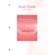Study Guide to accompany Managerial Economics & Business Strategy 9780073343617