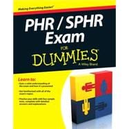 Phr / Sphr Exam for Dummies 9781118603628