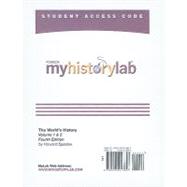 MyHistoryLab -- Standalone Access Card -- for The World's History, Volumes 1 and 2 9780205013647