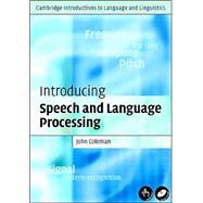 Introducing Speech and Language Processing