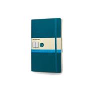 Moleskine Classic Colored Notebook, Large, Dotted, Underwater Blue 9788867323678