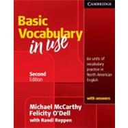 Vocabulary in Use Basic Student's Book with answers 9780521123679