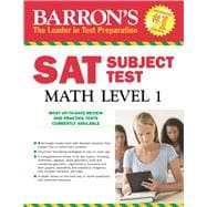 Barron's Sat Subject Test Math Level 1 9781438003689