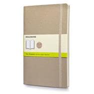 Moleskine Classic Colored Notebook, Large, Plain, Khaki Beige 9788867323708