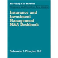 Insurance and Investment Management M&a Deskbook 9781402423710