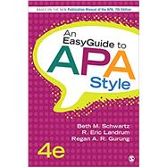 An EasyGuide to APA Style 9781544323725