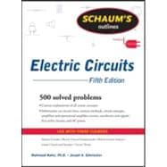 Schaum's Outline of Electric Circuits, Fifth Edition 9780071633727