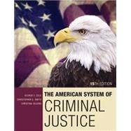 The American System of Criminal Justice 9781305633742