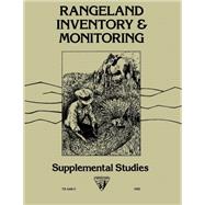Rangeland Inventory and Monitoring Supplemental Studies 9781505683745