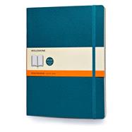 Moleskine Classic Colored Notebook, Extra Large, Ruled, Underwater Blue 9788867323753