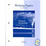 Working Papers to accompany Financial Accounting 9780073043760