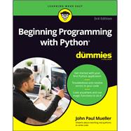 Beginning Programming with Python For Dummies