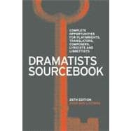 Dramatists Sourcebook 9781559363778