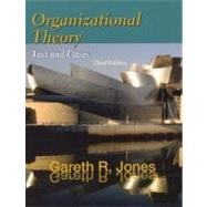Organizational Theory Text & Cases (3rd Ed) 9780130183781