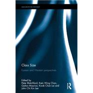 Class Size: Eastern and Western perspectives 9781138793781
