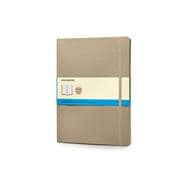 Moleskine Classic Colored Notebook, Extra Large, Dotted, Khaki Beige 9788867323784