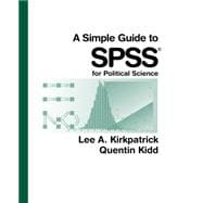A Simple Guide to Spss for Political Science 9781111353797