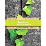 Precalculus; MyMathLab -- Valuepack Access Card; Student Solutions Manual for College Algebra and Trigonometry and Precalculus 9780321783806