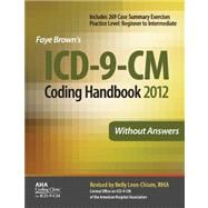 ICD-9-CM Coding Handbook, Without Answers 2012 9781556483813