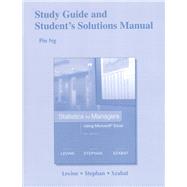 Study Guide and Student's Solutions Manual Statistics for Managers Using Microsoft Excel