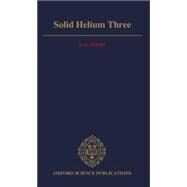 Solid Helium Three