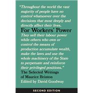 For Workers' Power 9781849353830