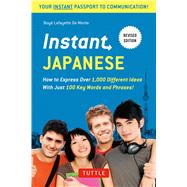 Instant Japanese 9784805313831