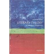 Literary Theory: A Very Short Introduction 9780192853837