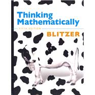 Thinking Mathematically + MathXL Student Aceess Kit 9780321723840