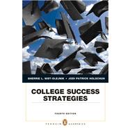 College Success Strategies Plus NEW MyStudentSuccessLab 2012 Update -- Access Card Package 9780321853851