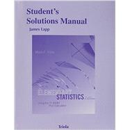 Student's Solutions Manual for Elementary Statistics Using the TI-83/84 Plus Calculator 9780321953865