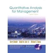 Quantitative Analysis for Management and Student CD-ROM 9780130783868