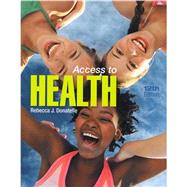 Access to Health with MyHealthLab Student Access Code Card 9780321803870