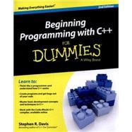 Beginning Programming With C++ for Dummies 9781118823873