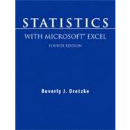 Statistics with Microsoft Excel