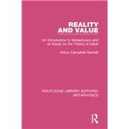 Reality and Value 9780367193874