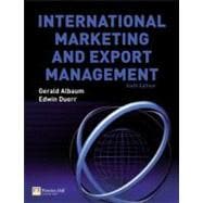 International Marketing and Export Management 9780273713876
