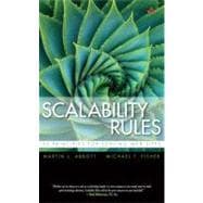 Scalability Rules 50 Principles for Scaling Web Sites 9780321753885