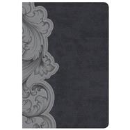 HCSB Study Bible: Personal Size Edition, Smoke/Slate LeatherTouch Indexed 9781433613890